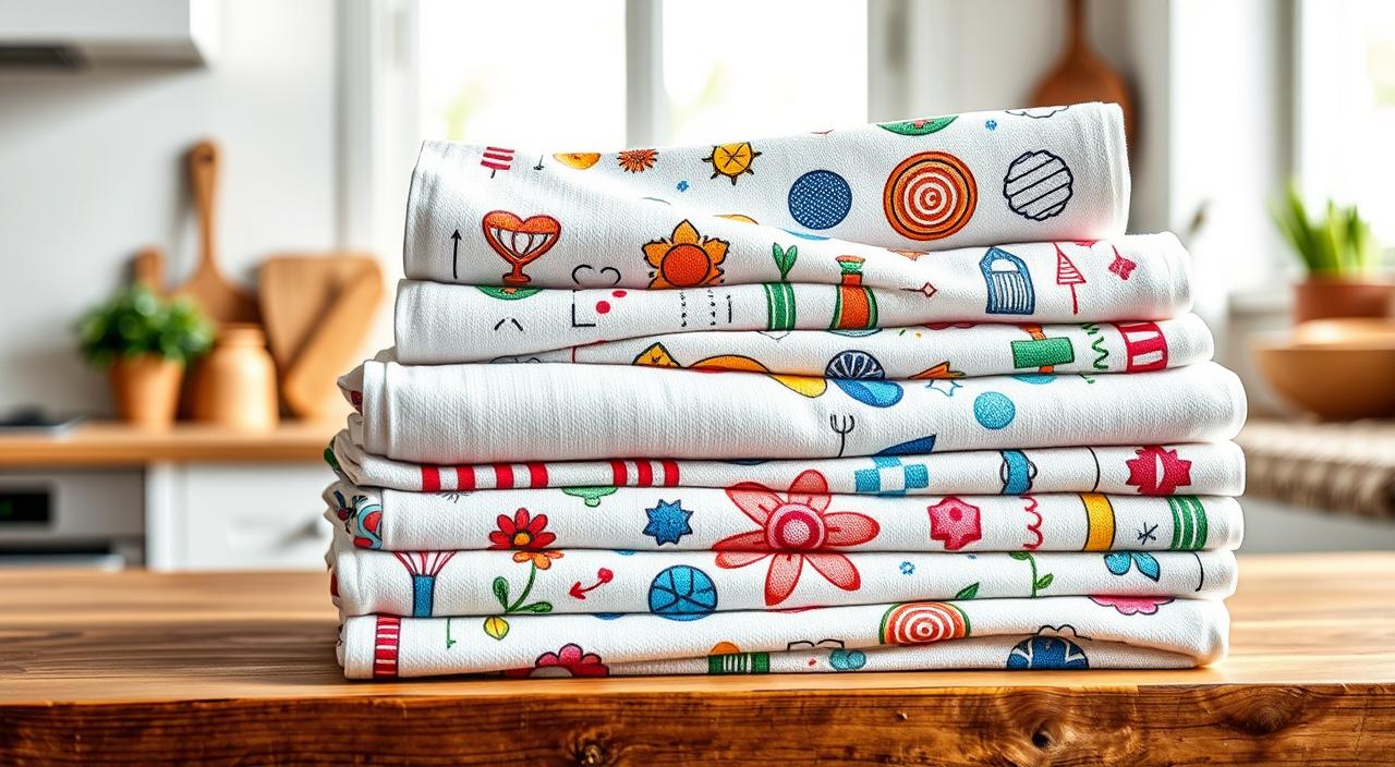 Learn How to Make Personalized Dish Towels at Home